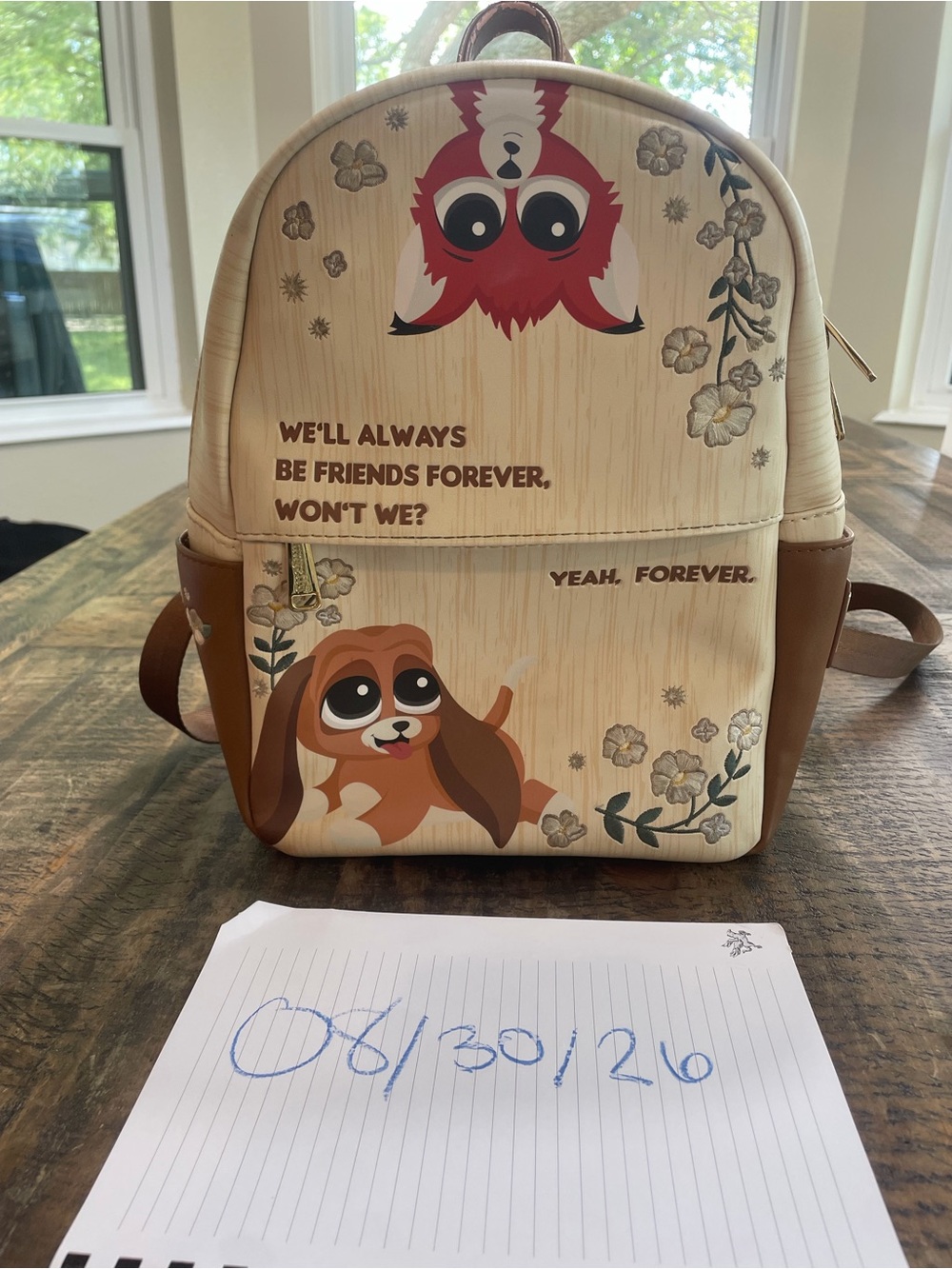 Fox and the Hound Loungefly Mini Backpack